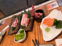 三文鱼刺身-赤坂亭·M9和牛放题(长楹天街购物中心店)