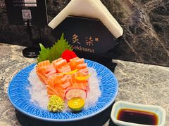 三文鱼腩刺身-炙柒Sekinana·精致日料(合生汇店)