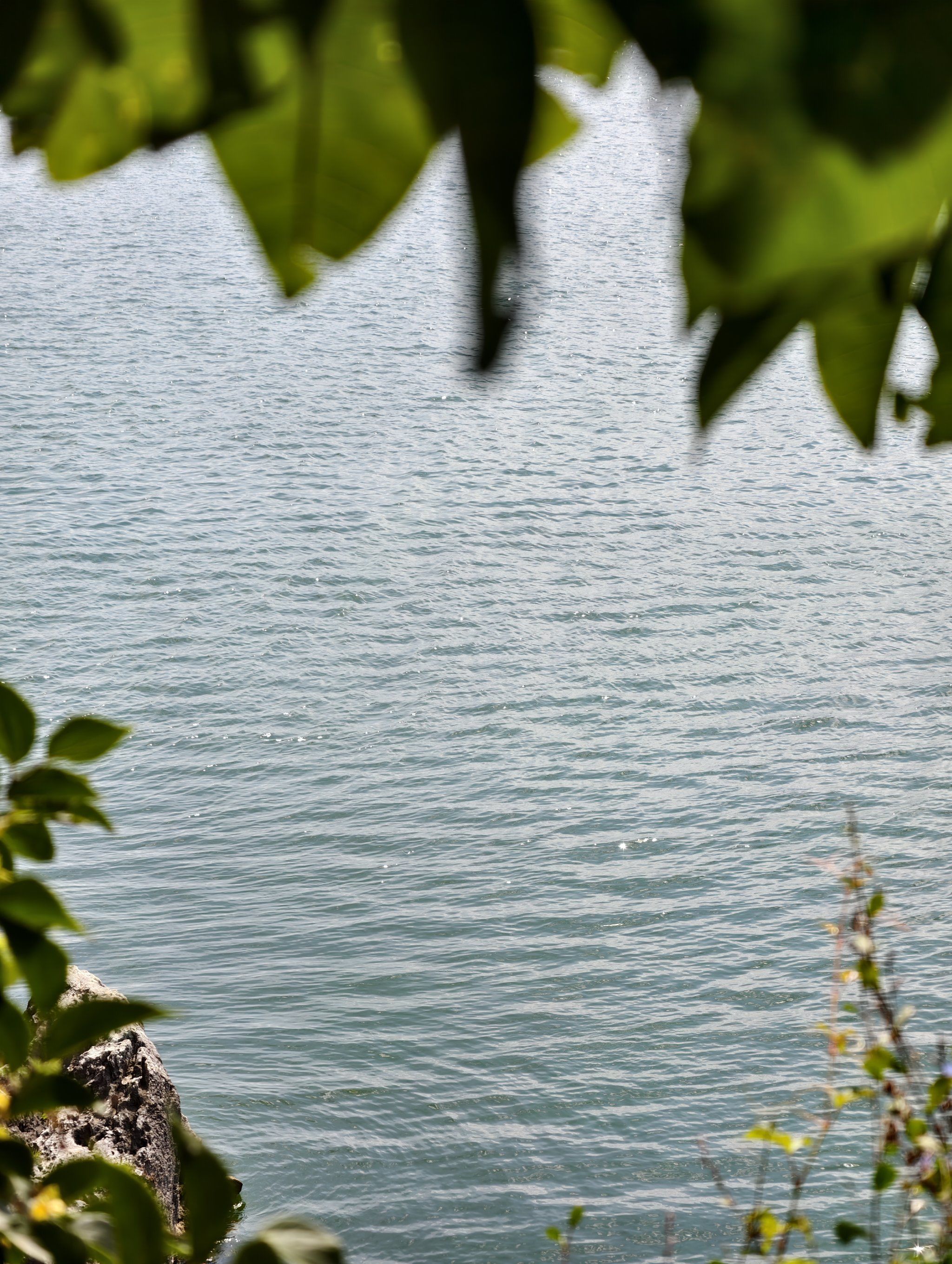 天空摄影大赛|太阳照耀着湖面,湖面水波荡漾