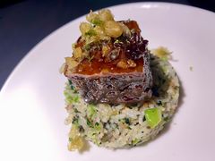 脆皮澳洲小牛肉配菜饭-山塘渡·苏式园林餐厅
