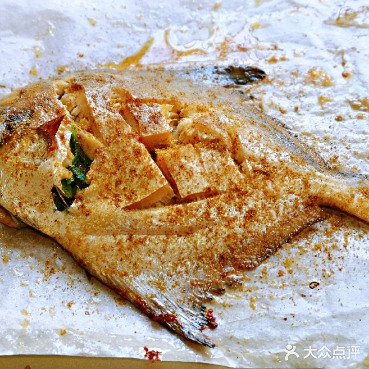 🔥想吃烤鱼在家轻松做㊙️简单零失败 烤金鲳鱼‼️