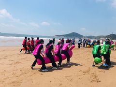 -山海一众流清河沙滩露营地·团建拓展·沙滩烧烤