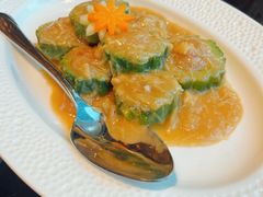 瑶柱凉瓜酿-夏宫中餐厅(静安香格里拉店)