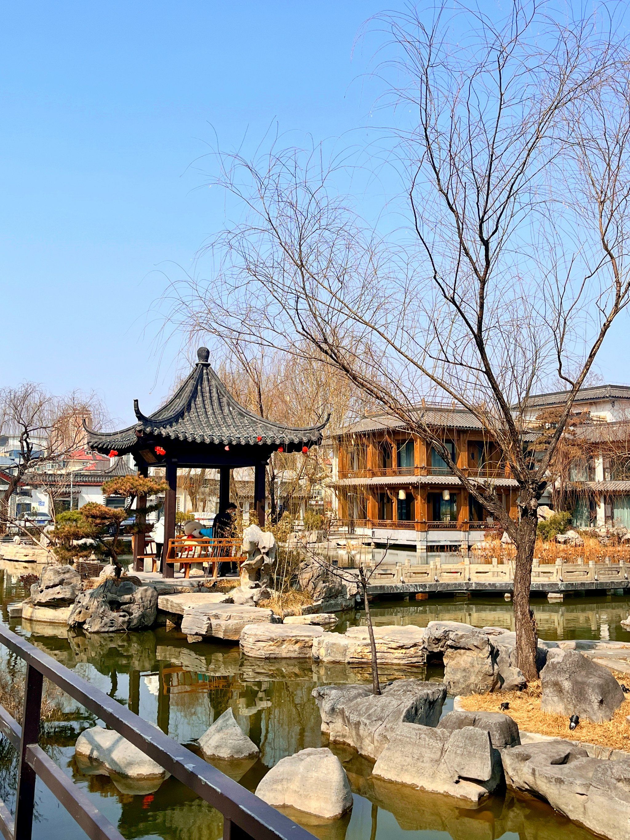 济南!徽派园林水上人家