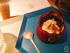 茉莉花冰淇淋-茶是一枝花泡茶店