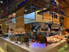 自助取餐区-杭州钱江新城万怡酒店-西餐厅