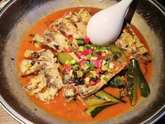 鱼钩鱼烧黄瓜-老阿爸鲜鱼土菜(昆山花桥店)