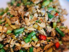 爆炒蛤蜊-山水人家