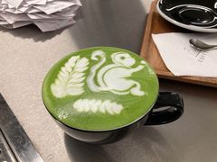 抹茶拿铁-野鸽子咖啡(中航店)