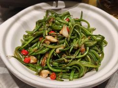 干锅扁豆丝-锦绣金山人家(友谊店)