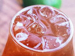 冰摇桃气乌龙茶-煮叶(悠唐广场店)