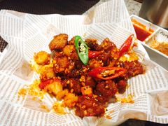 香辣炸鸡块-三代烤肉(保利广场店)