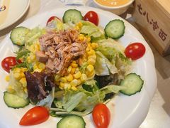 金枪鱼蔬菜沙拉-七八冷面·延边朝鲜族美食(欢乐谷店)