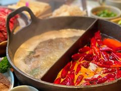 草本鸳鸯锅-盡膳口福跷脚牛肉火锅(晶耀前滩店)
