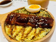 超好吃的双拼鳗鱼饭-小句号日本料理(江宁万达店)