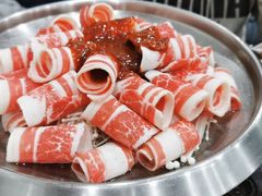 五花肉肥牛三吃锅-韩食汇