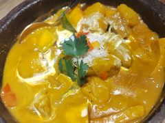 泰式咖哩配手抓饼-熹素·鲜美素食Vegetarian (天河领展店)