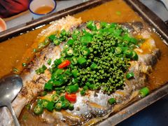 -探鱼·鲜青椒爽麻烤鱼(天河优托邦店)