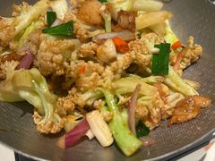 香锅开心花菜-小菜园新徽菜(南通海门龙信广场店)