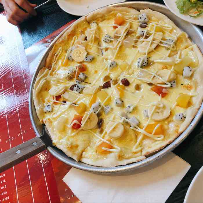 king ranch国王牧场big披萨-"特意去吃的24寸披萨,其他的小食也很好吃