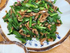 韭菜炒虾-礼州土碗菜