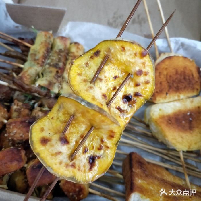 庆虹烧烤地瓜片图片 - 第1张