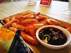 白灼紅須蝦-崖口红树林海鲜餐厅