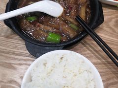 鲍汁茄子-膳当家黄焖鸡米饭(万达公馆店)