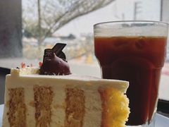 焦糖咸芝士奶油蛋糕-来回·咖啡(钟村咖啡豆店)