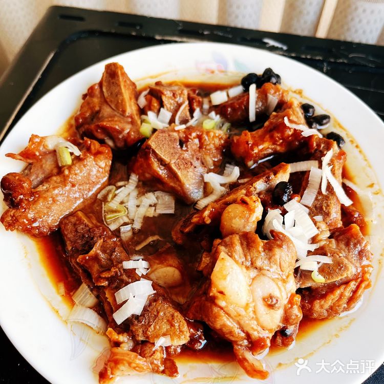 柱侯酱豉汁蒸排骨