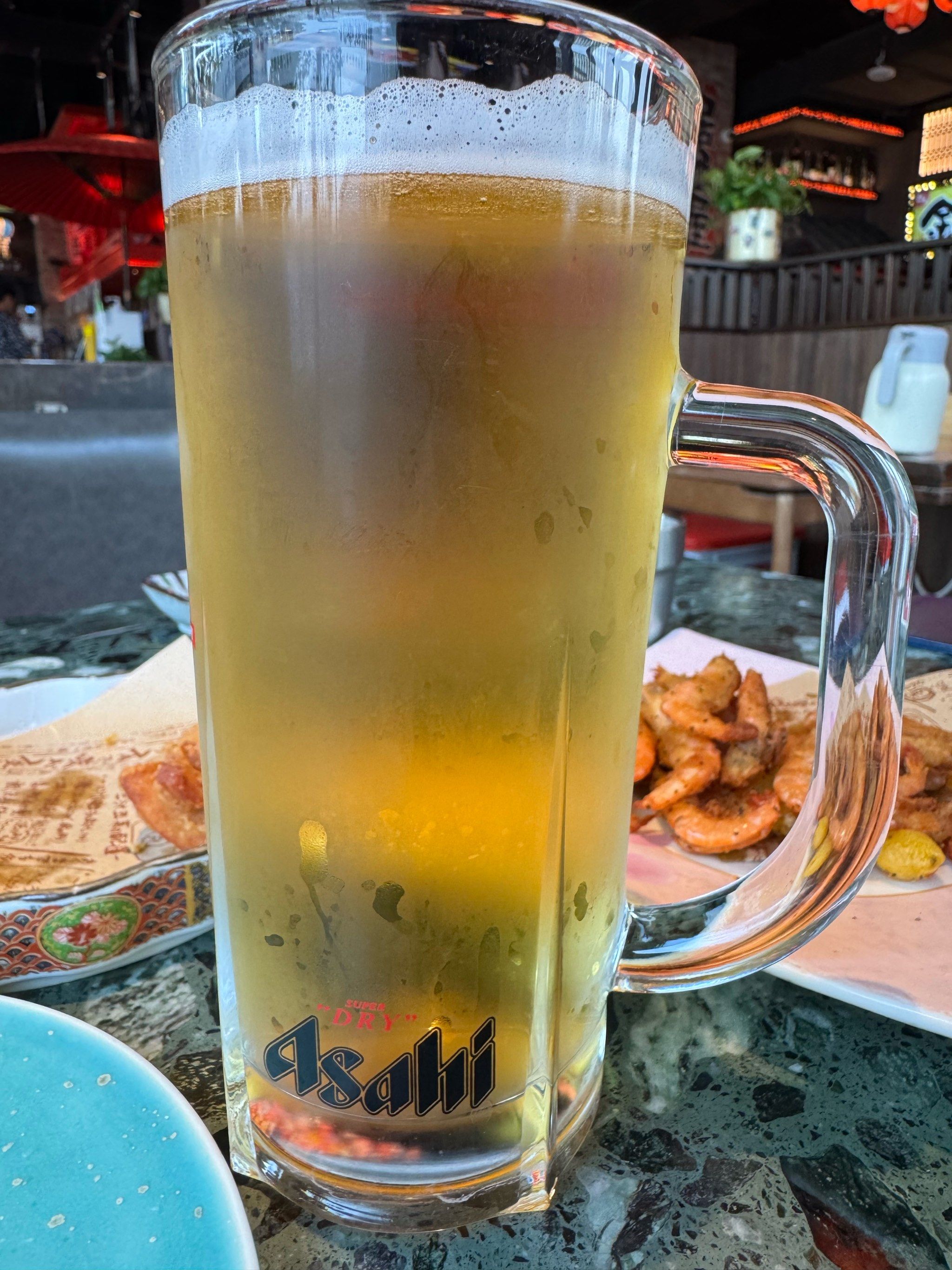 最喜欢九本的朝日扎啤,服务非常好,日料很正宗