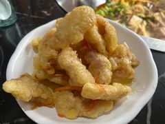 锅包肉-三江鱼东北特色铁锅炖(骆驼店)