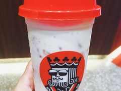 草莓牛乳奶盖-幸运咖(公园茂直营店)