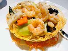 金盏虾丸子炒爽菜-三号黄浦会Canton Table