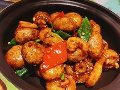 金钩虾干蘑菇-尚一汤 广东炖汤(金桥国际店)