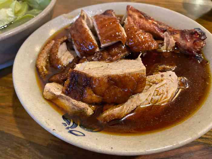 蒋烤鸭-"橙星美食探店5 一定要中午来,晚上可能没."-大众点评移动版