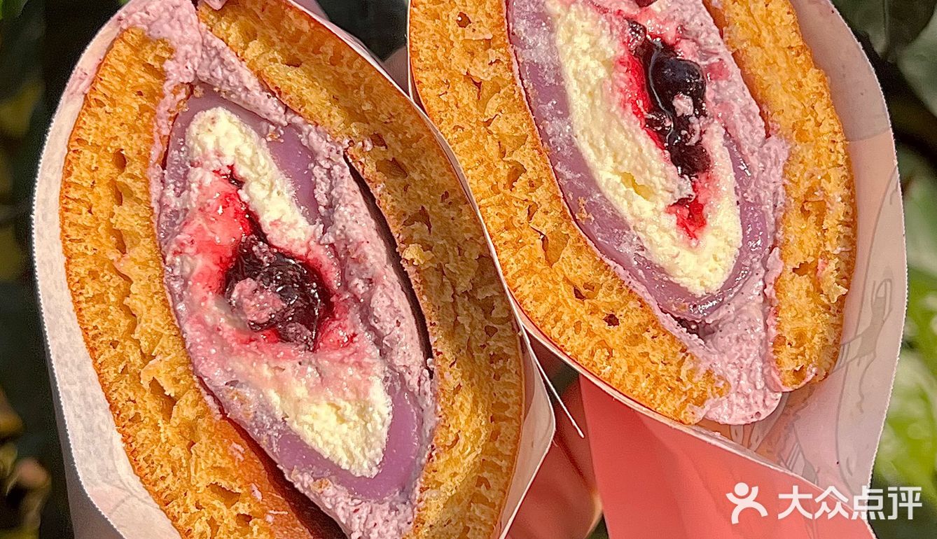 榴莲蓝莓铜锣烧‼️谁不爱这口冰冰凉糯叽叽[色]