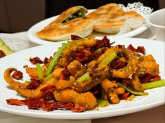 干煸鱿鱼须-大铁勺新津菜(东丽阳光新业广场店)