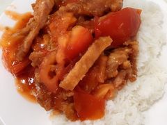 番茄猪扒饭-好好滋味茶餐厅