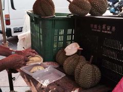 -阿龙榴莲摊