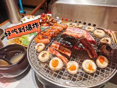 -草家酱蟹炭火烤肉店(珲春南路一店)