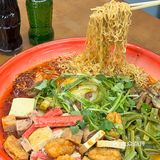 南通新店🍜秤盘麻辣烫里的方便面yyds🤬