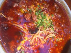 水煮牛肉-再回首泡椒牛蛙(骆驼店)