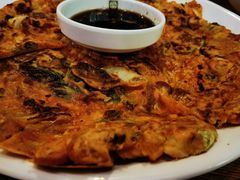 泡菜饼-喇喇排骨火锅·传统韩式脊骨汤(望京西园总店)