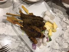 沙爹鸡牛肉拼盘-关夫人餐厅(阳光广场店)