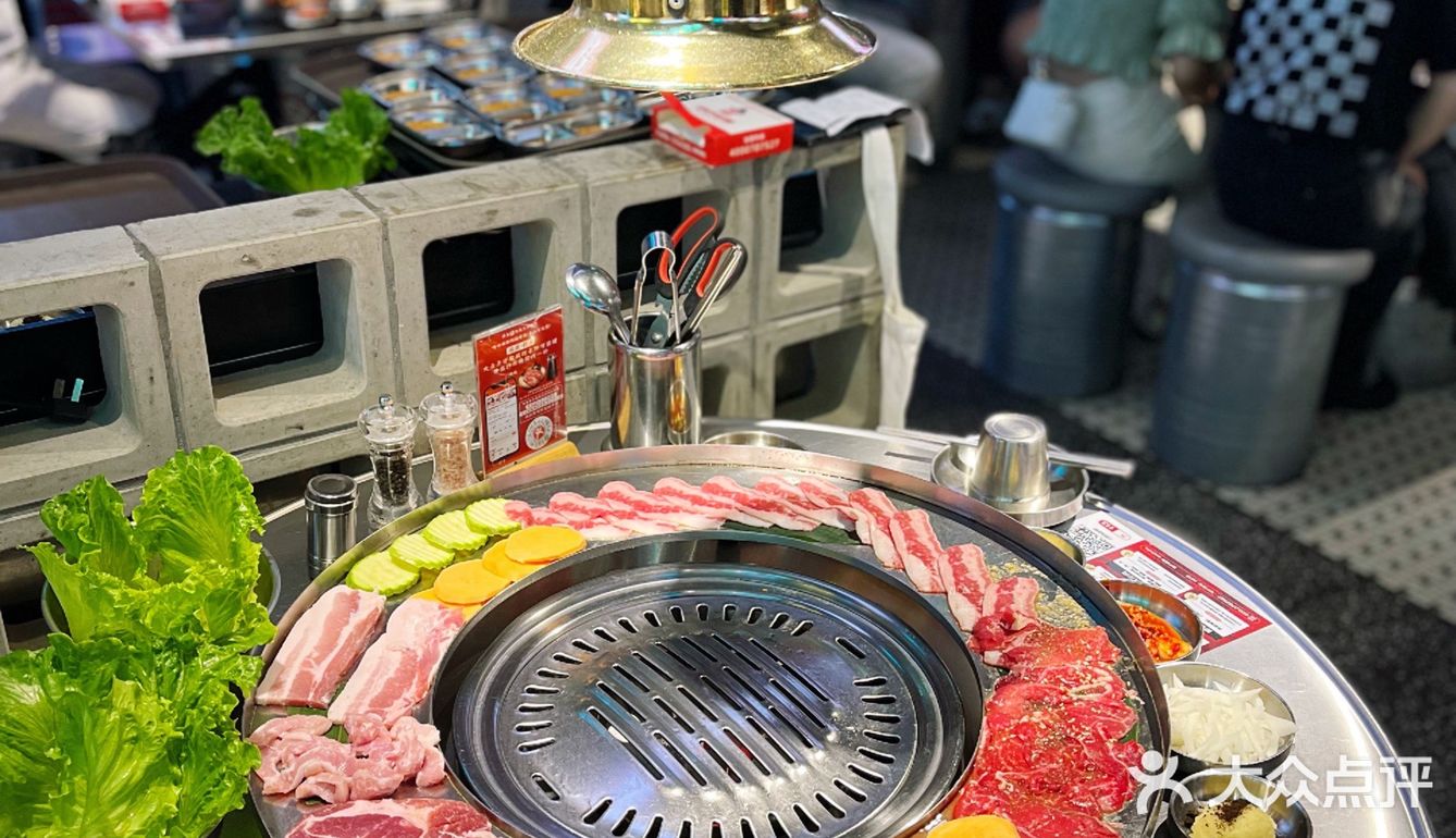 福州烤肉/呼啦圈套餐七种肉吃到巨爽爽