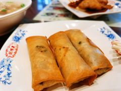 芥菜虾仁春卷-鲜得来排骨年糕(豫园店)