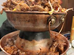 -超越炭火牛蛙火锅鸡(河东店)