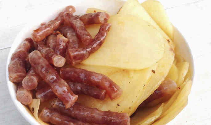 蔡娘娘洋芋片片(青羊万达店)-"土豆片片还是脆香的,干的比汤的好吃