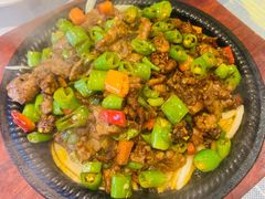 铁板孜然牛肉-芳芳餐厅(白沙路店)